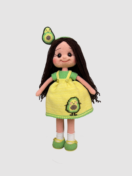 Puppe Avocado, 40cm