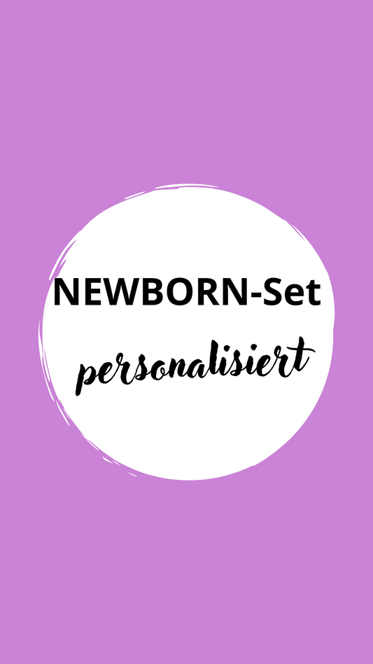 Newborn Set - personalisiert