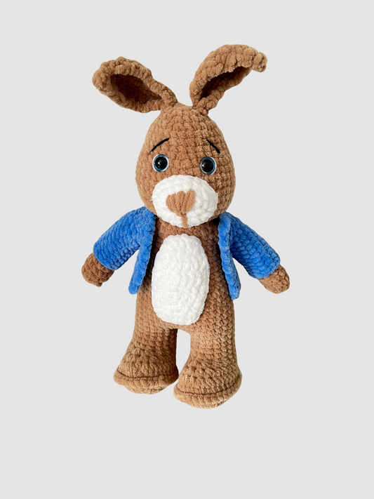 Cozy Hase, 36cm, blau