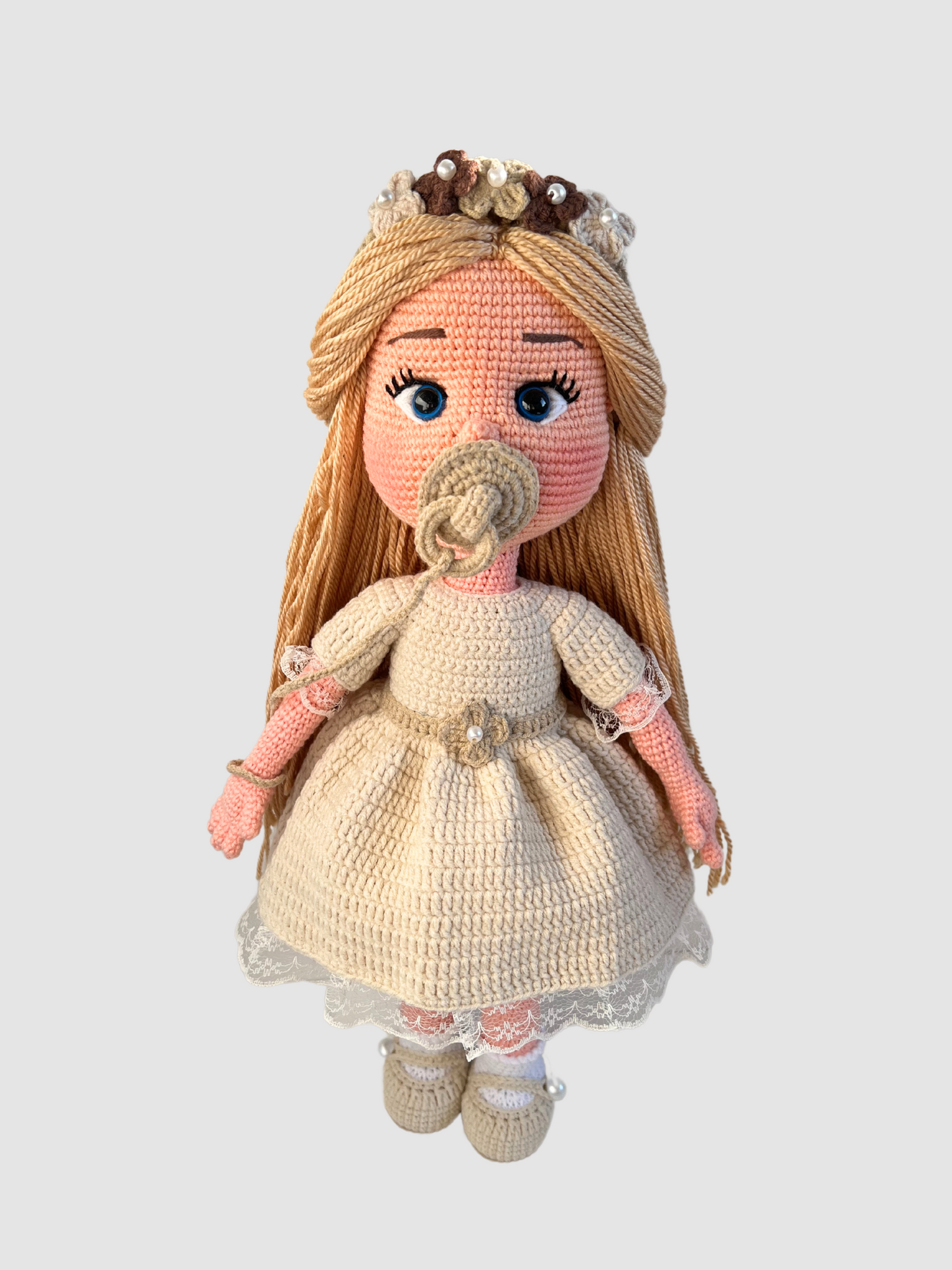 Puppe Beige, 40cm