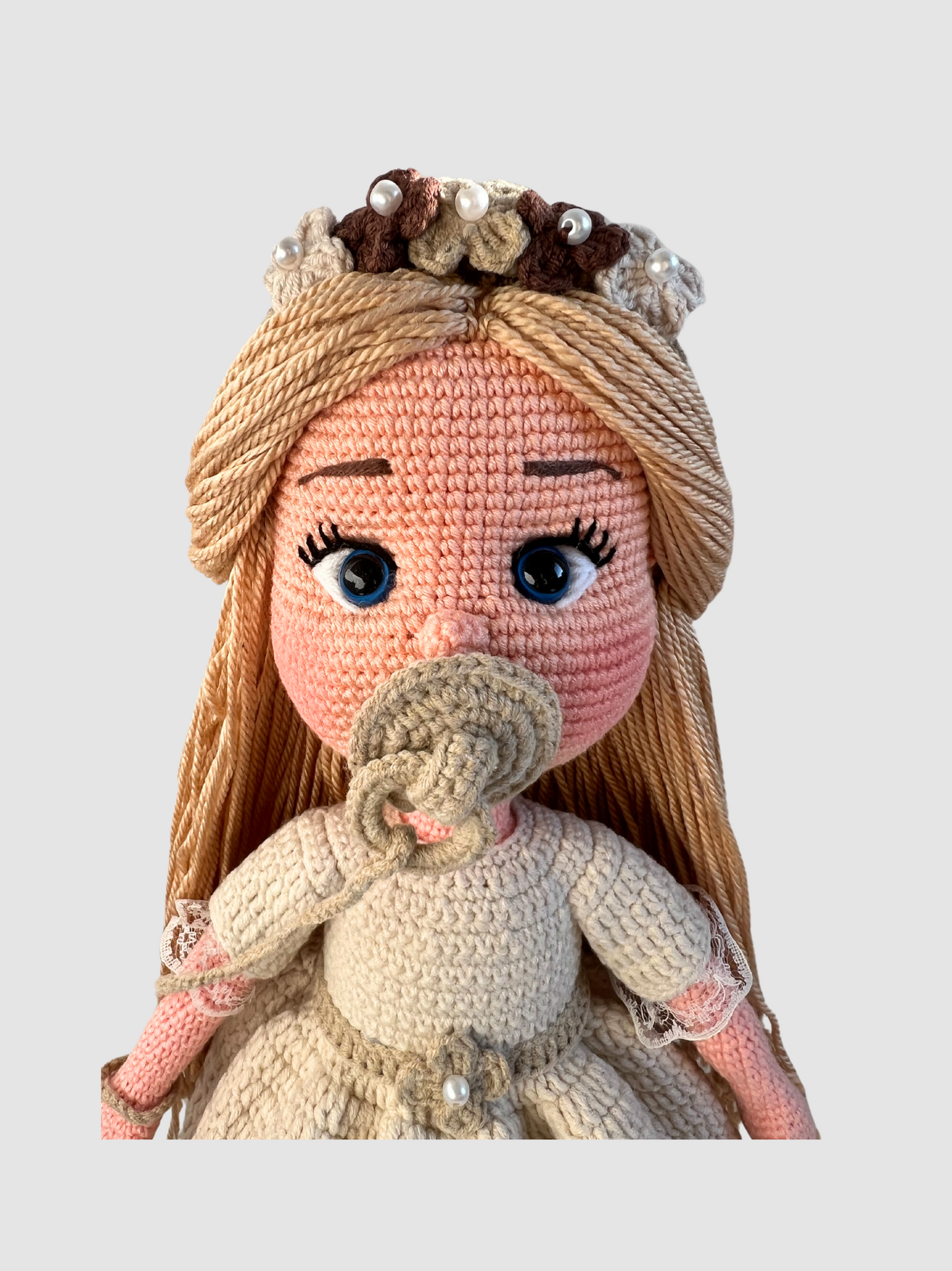 Puppe Beige, 40cm